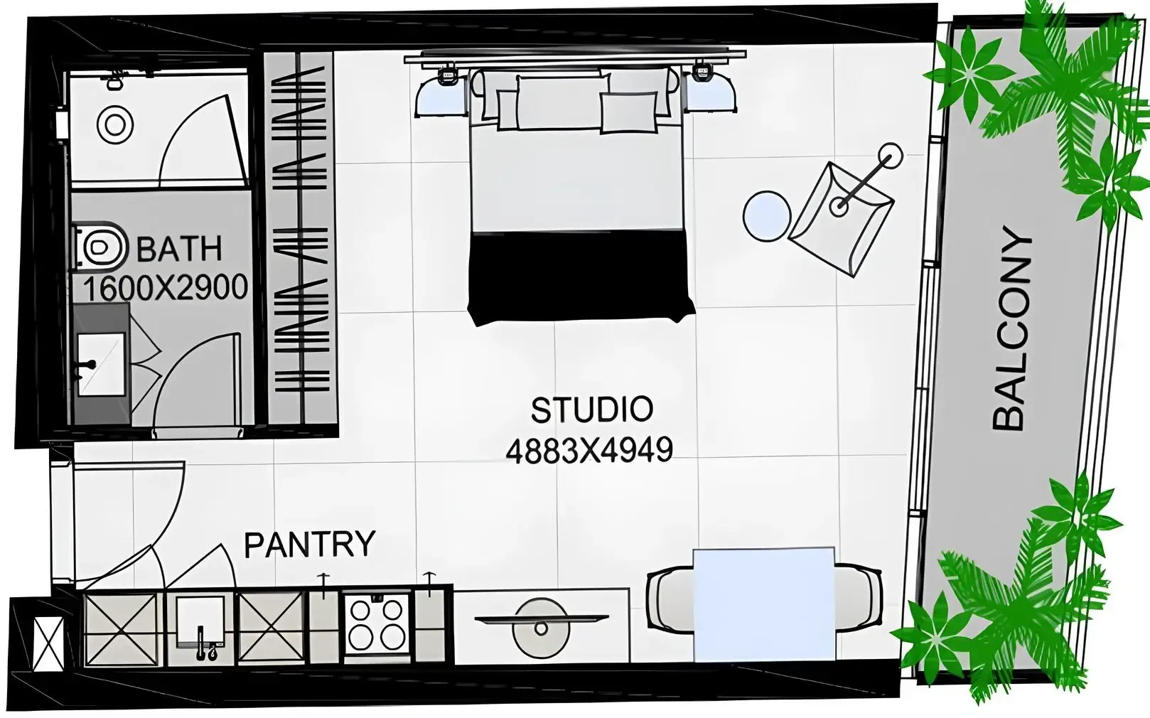 AQUA Properties The Community Sports Arena floor plan