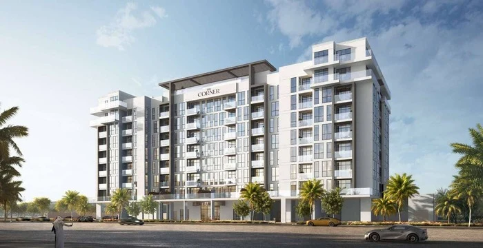 Exterior at The Corner in Dubailand Residence Complex Dubai