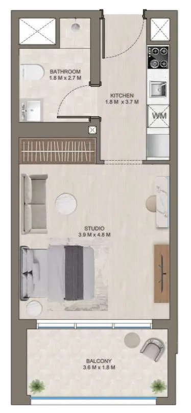 Arabian Gulf Developer The Corner floor plan