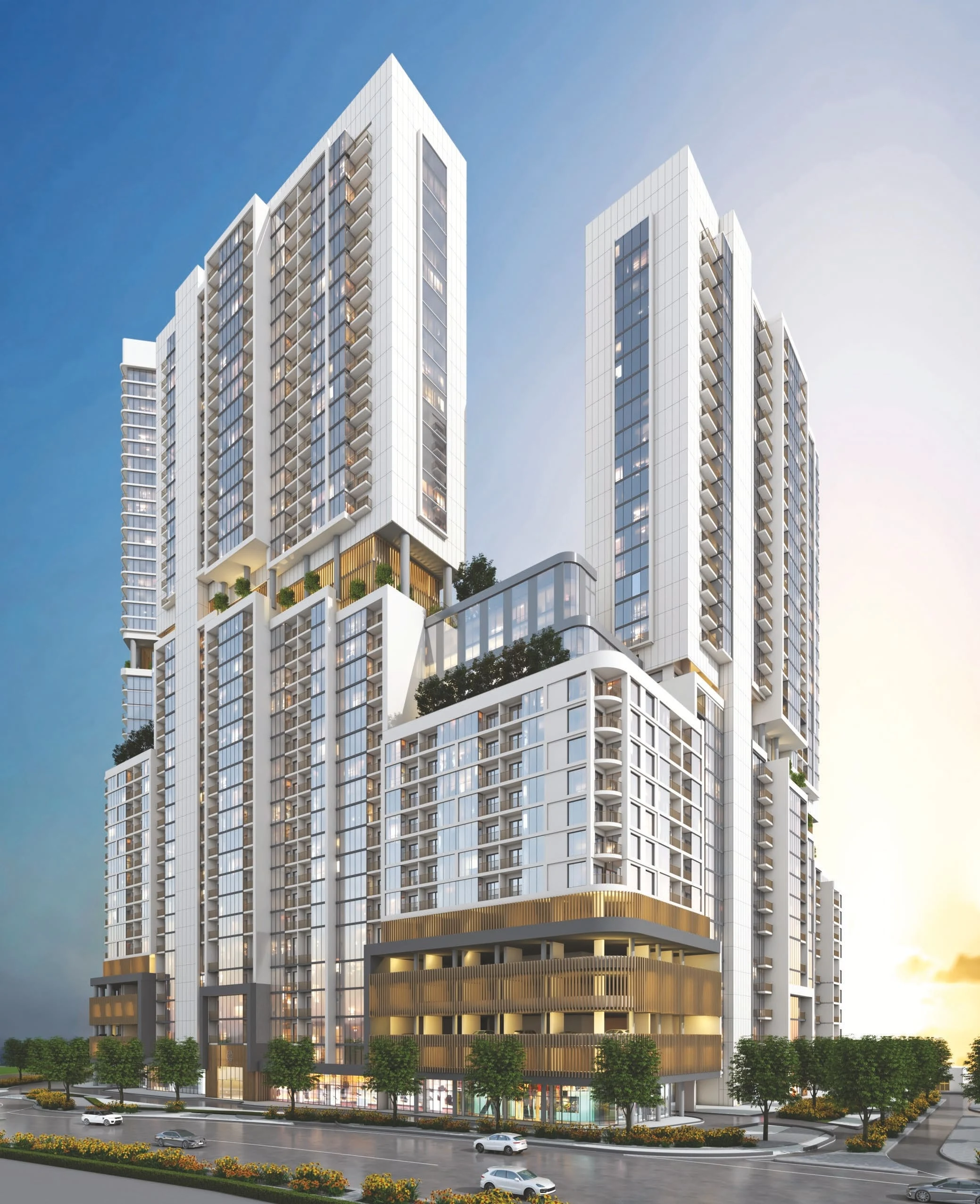 The Crest apartments in Sobha Hartland, Dubai