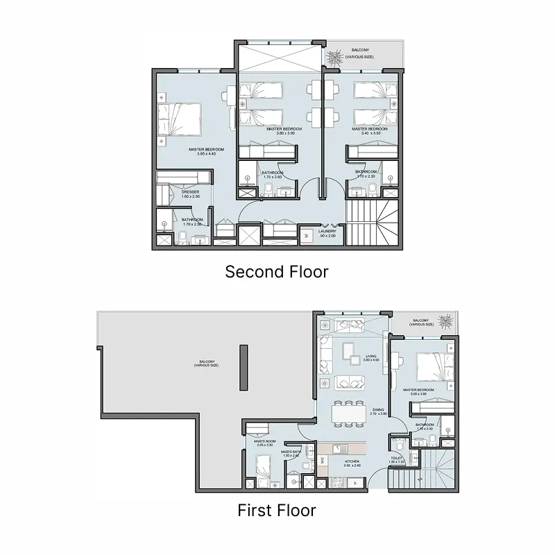 Reportage Properties The District floor plan