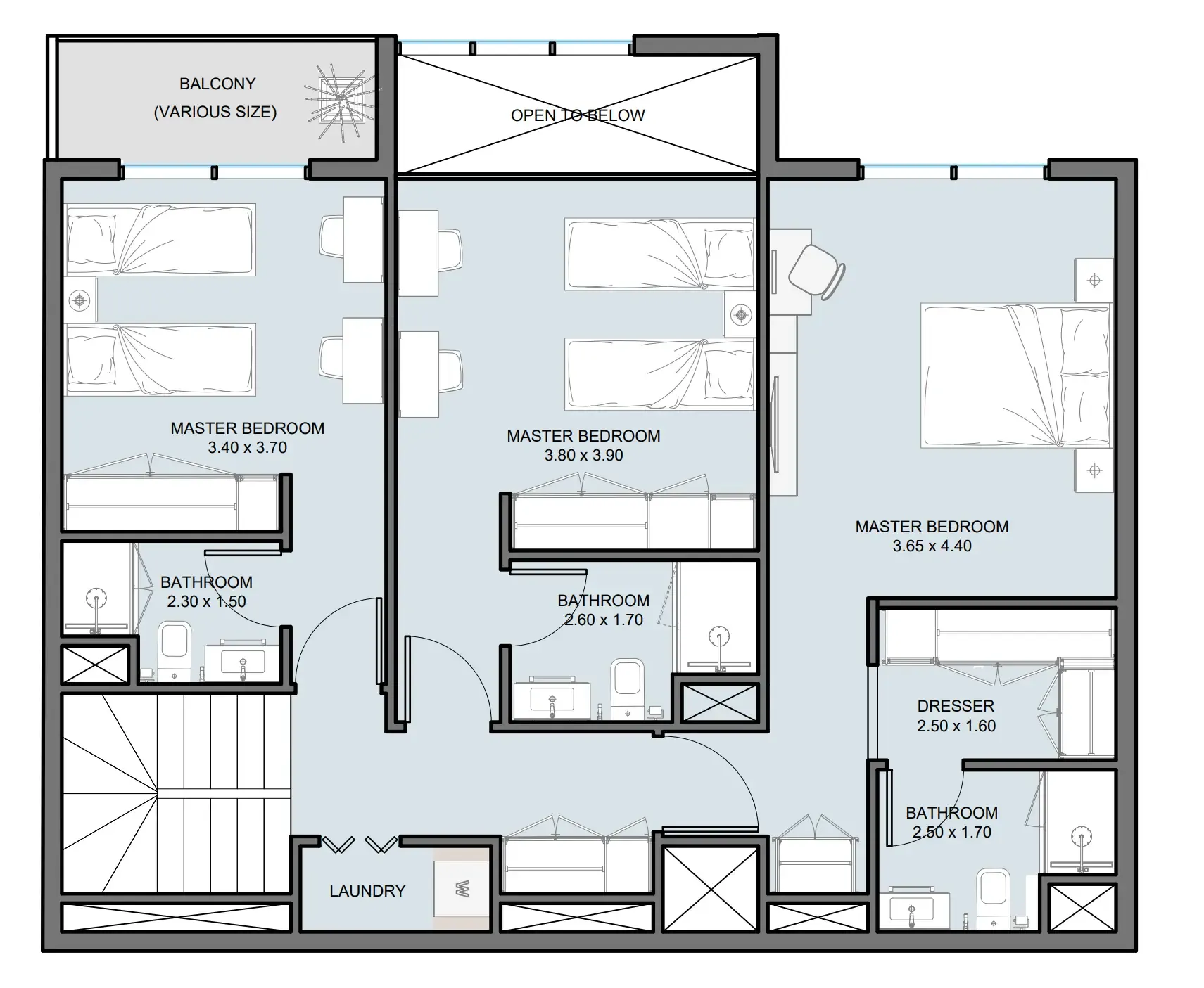 Reportage Properties The District floor plan