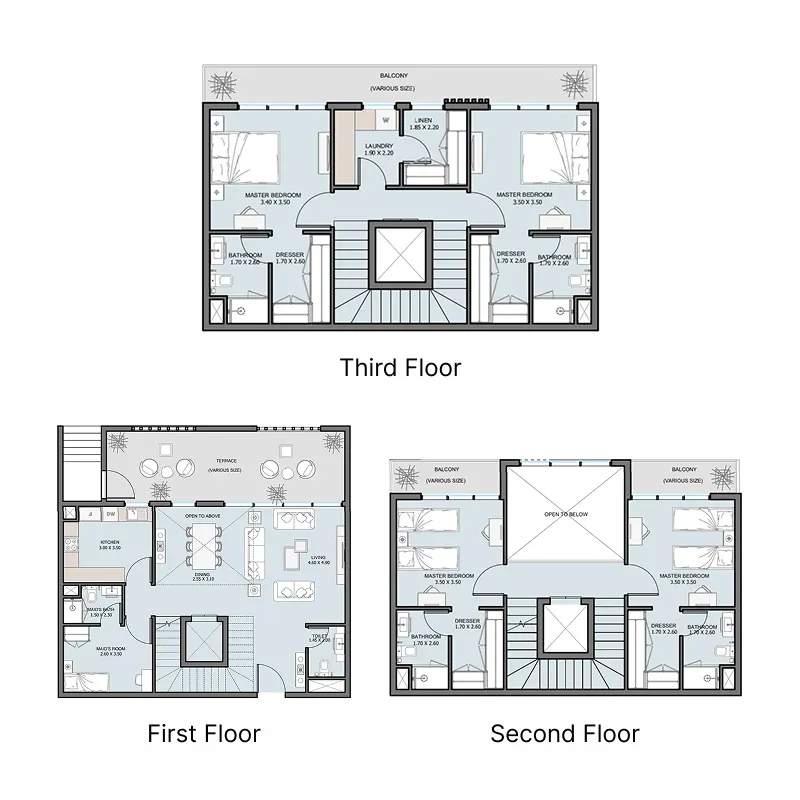 Reportage Properties The District floor plan