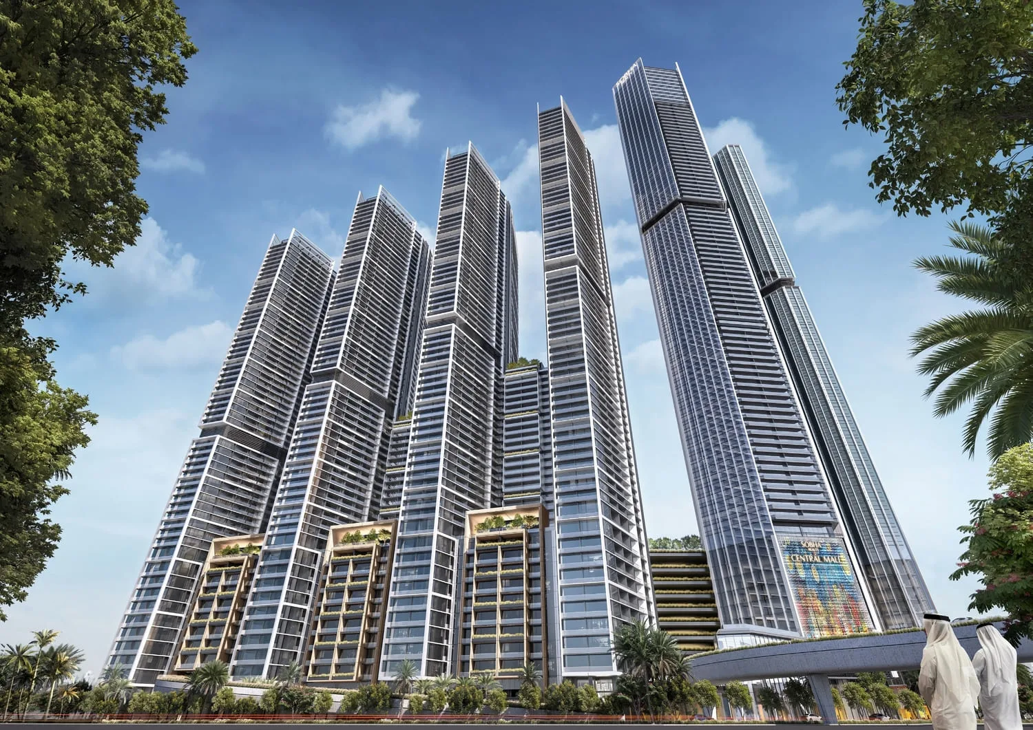 Exterior at The Eden at Sobha Central in Sobha Central Dubai