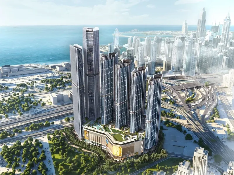 Exterior at The Eden at Sobha Central in Sobha Central Dubai