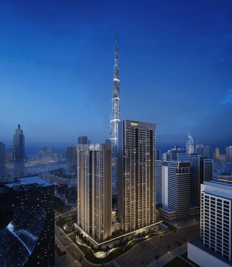 Exterior at The Edge in Business Bay Dubai