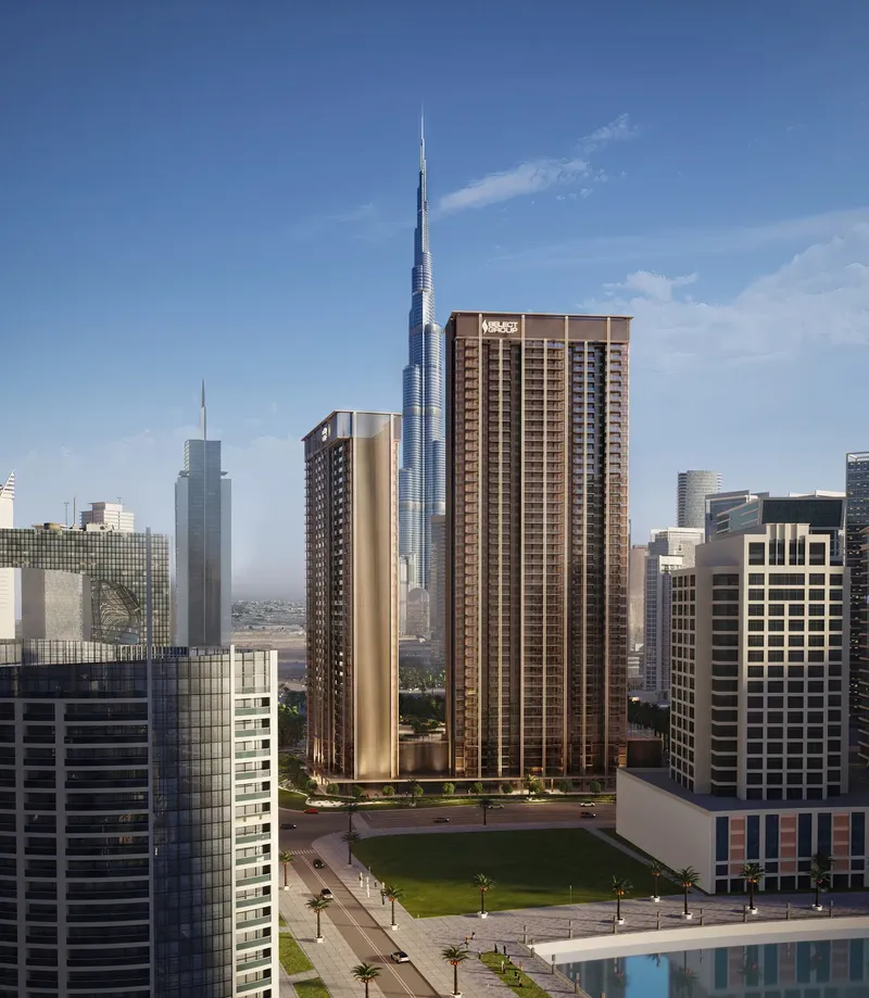 Exterior at The Edge in Business Bay Dubai