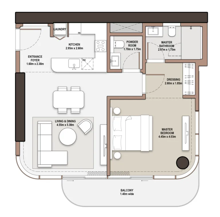 Meraas The Edit at d3 floor plan