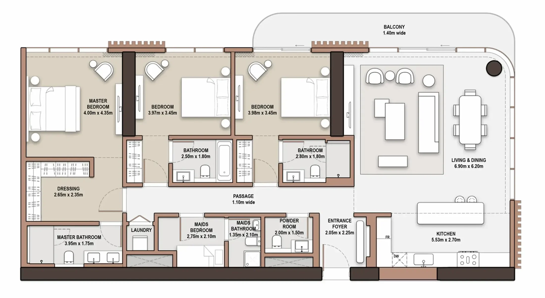 Meraas The Edit at d3 floor plan