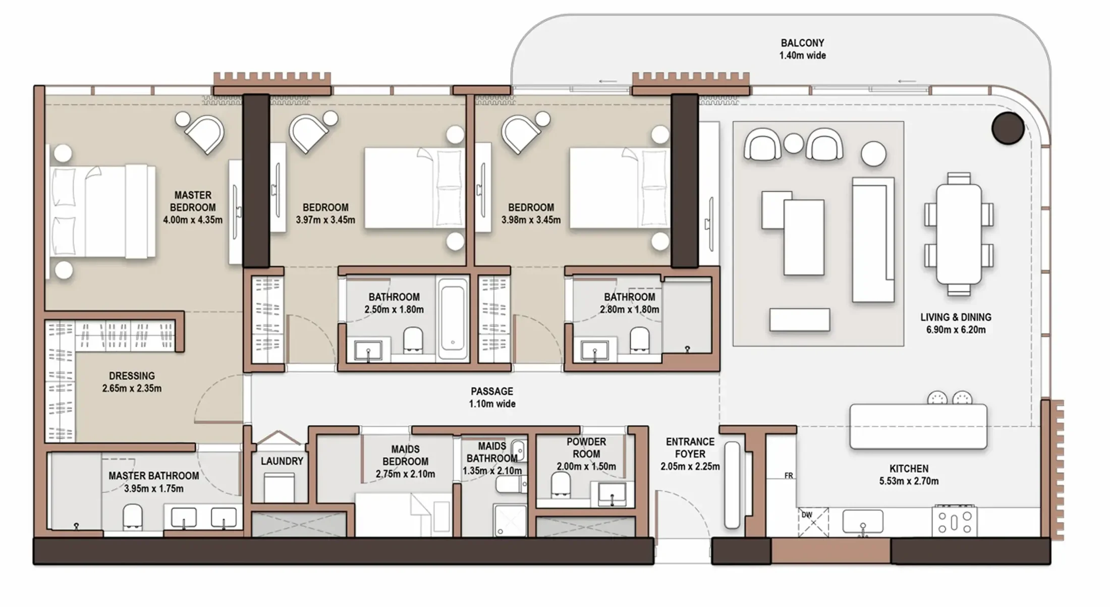 Meraas The Edit at d3 floor plan