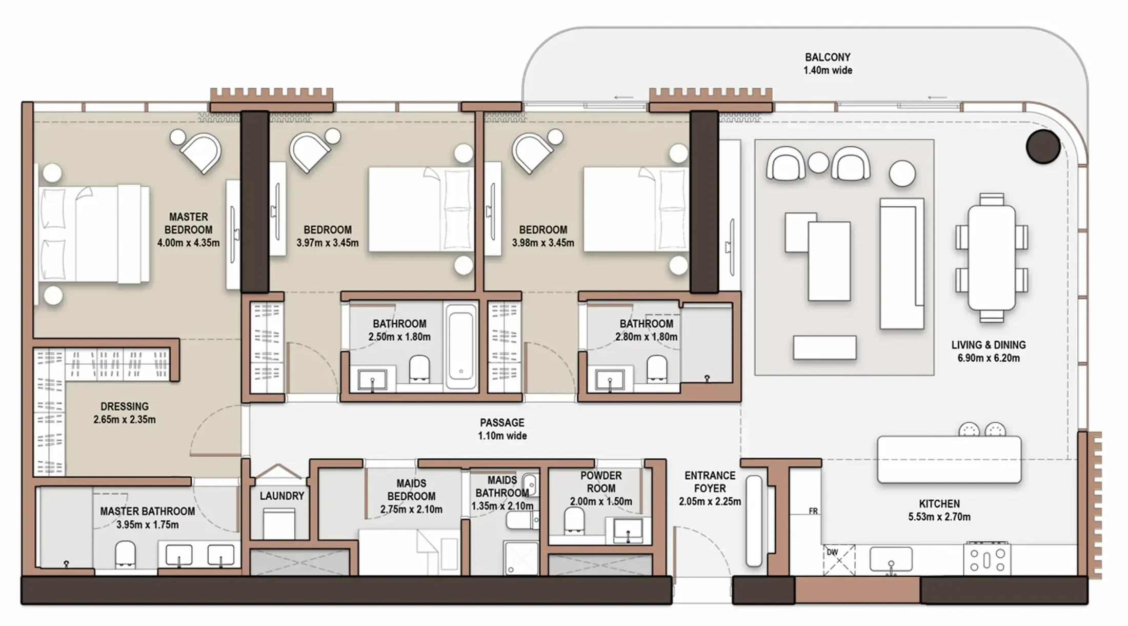 Meraas The Edit at d3 floor plan