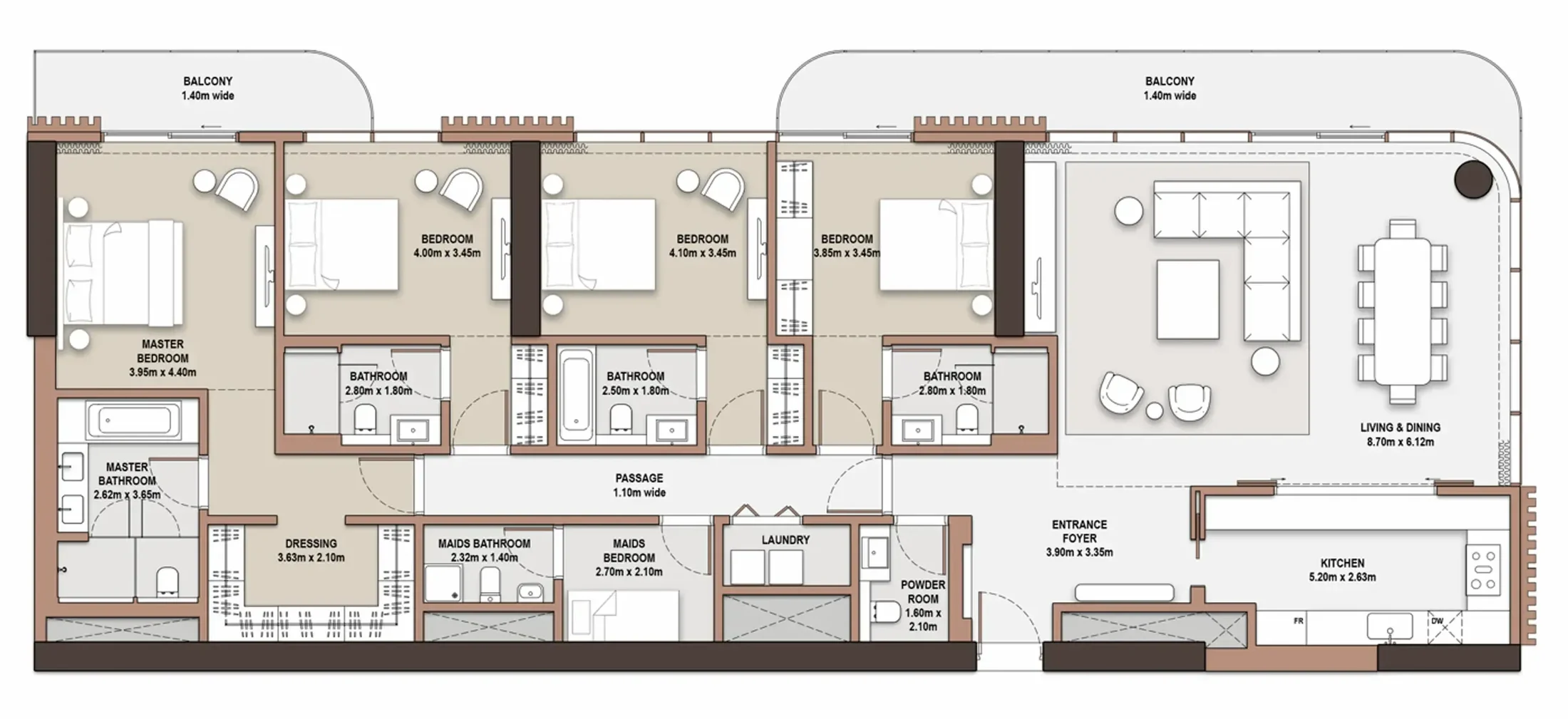Meraas The Edit at d3 floor plan