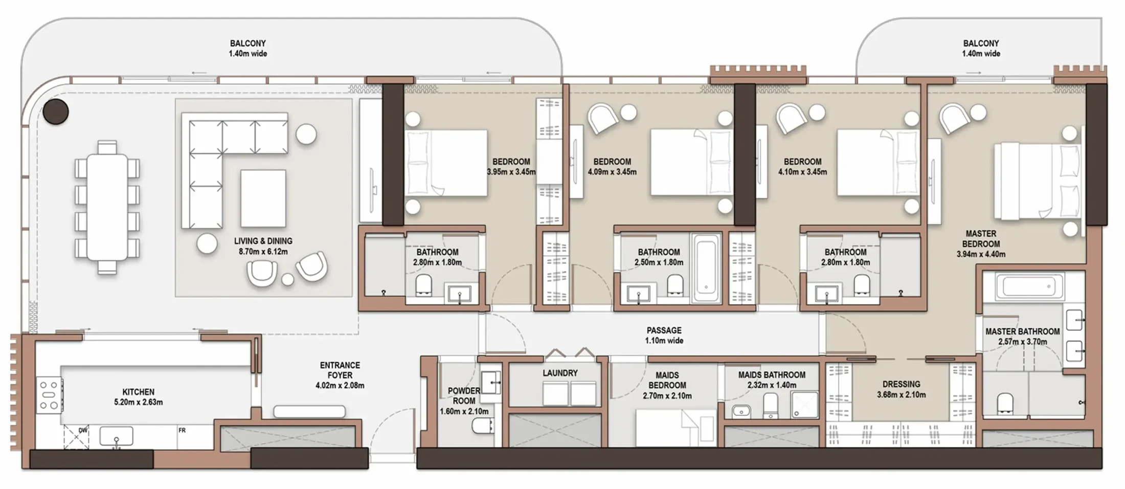 Meraas The Edit at d3 floor plan
