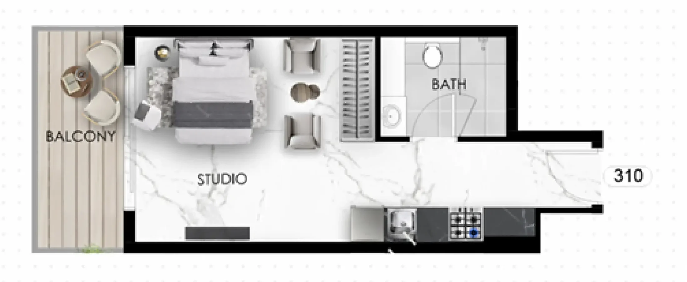 OKSA Developer The Eighty Three floor plan