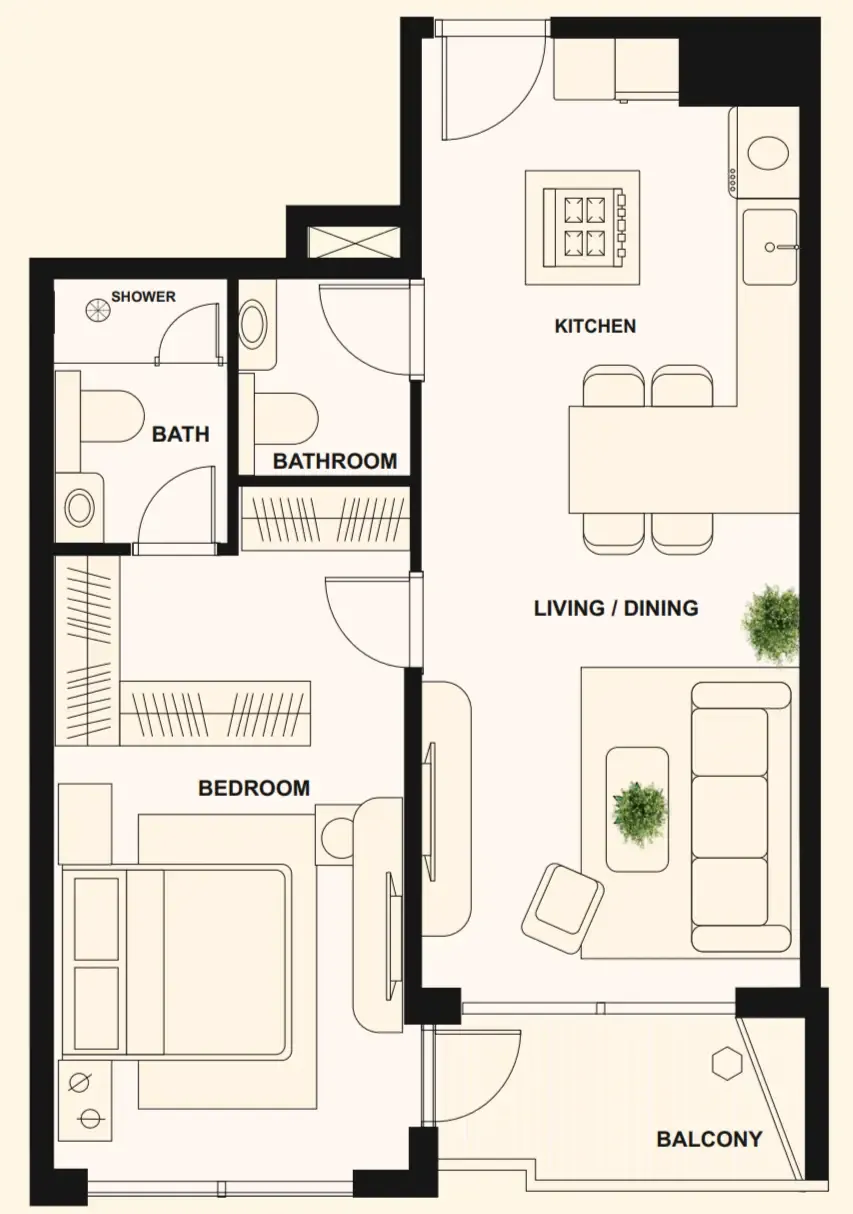 MFOUR Development The Elysian floor plan