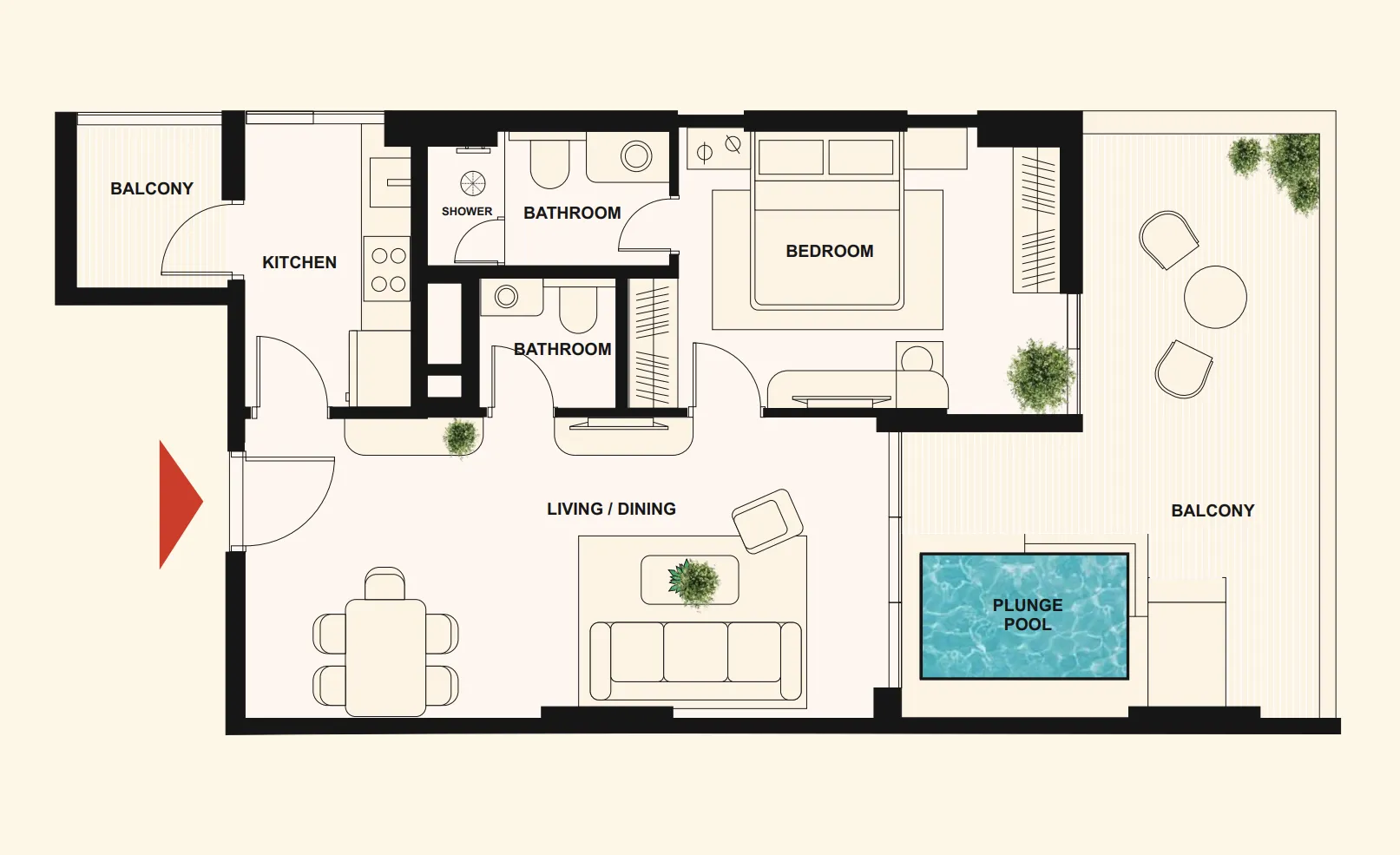 MFOUR Development The Elysian floor plan