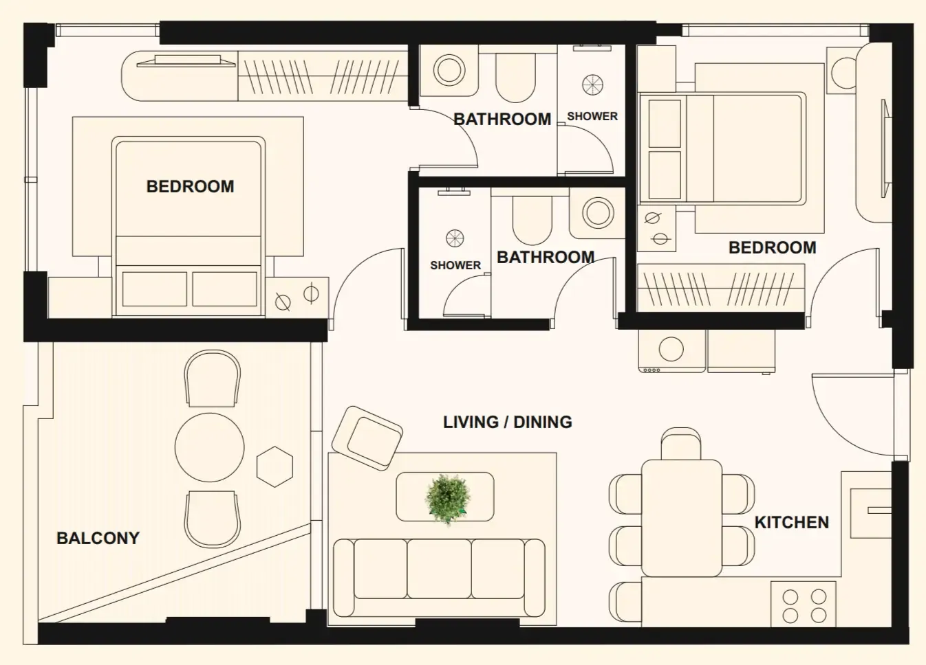 MFOUR Development The Elysian floor plan