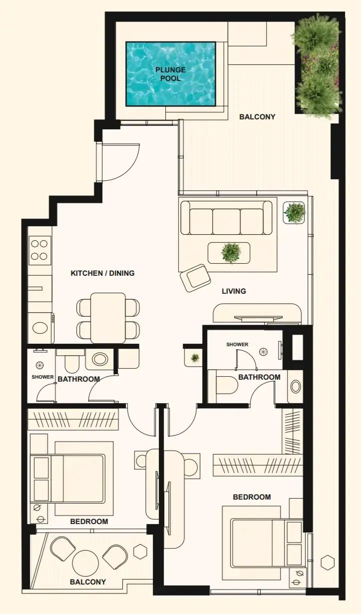MFOUR Development The Elysian floor plan