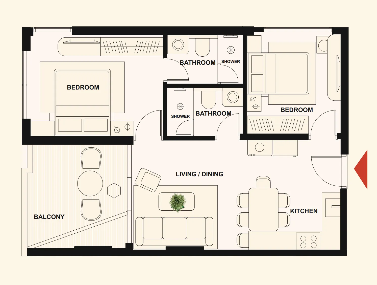 MFOUR Development The Elysian floor plan