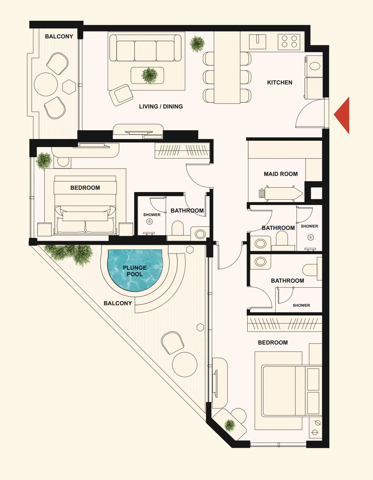 MFOUR Development The Elysian floor plan
