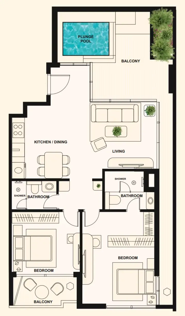 MFOUR Development The Elysian floor plan