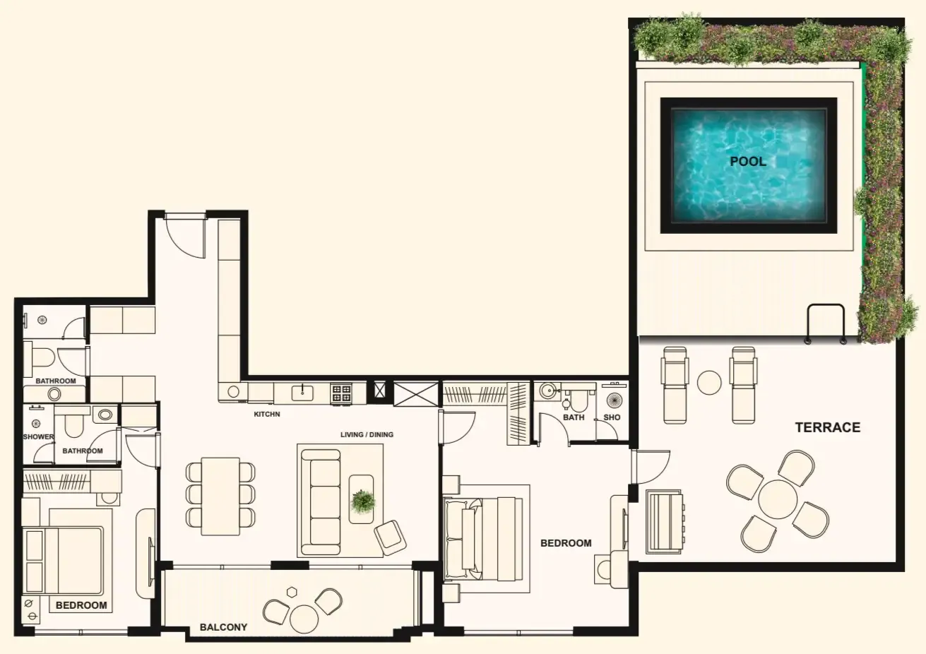 MFOUR Development The Elysian floor plan