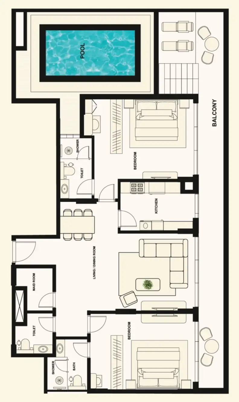 MFOUR Development The Elysian floor plan