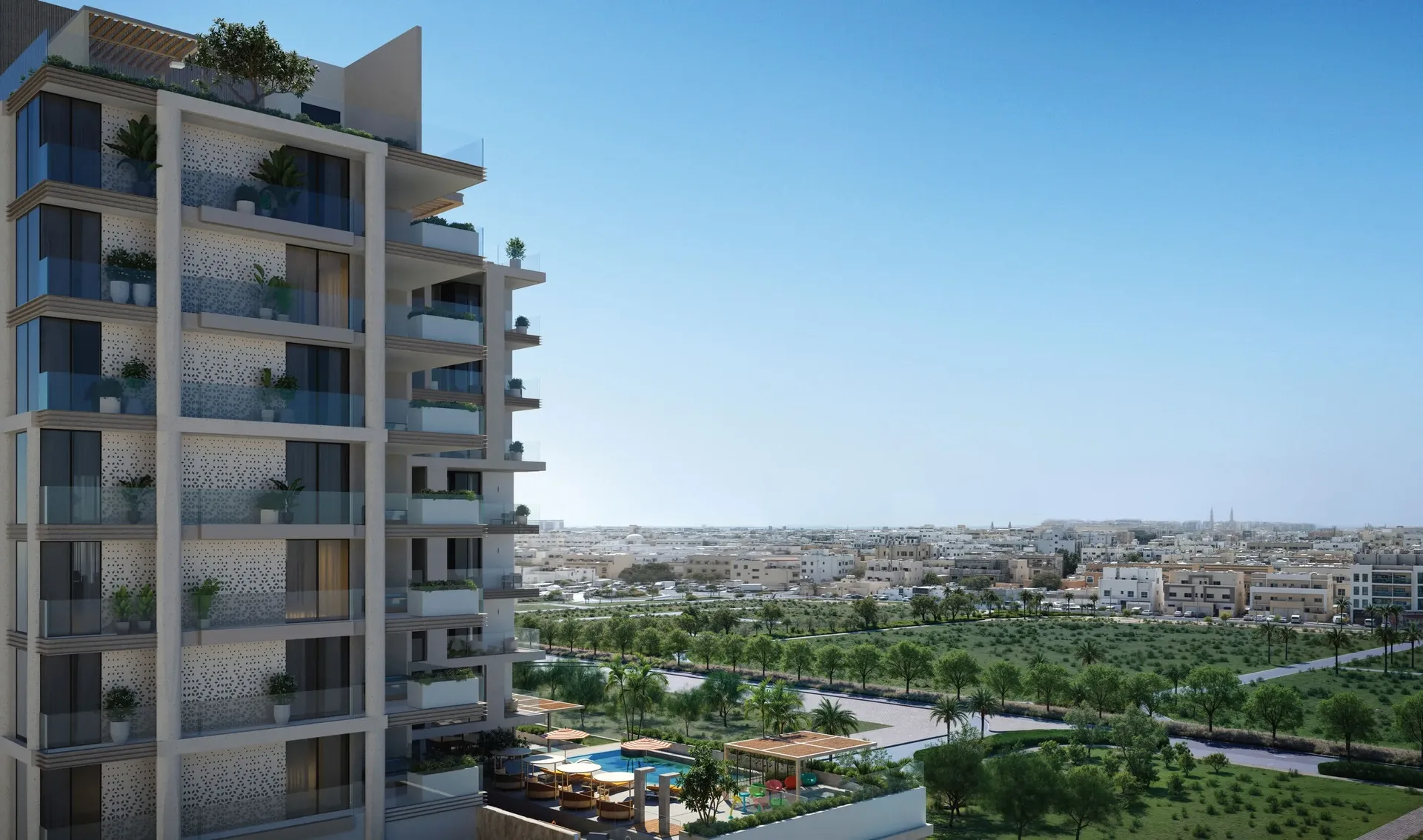 Exterior at The Elysian in Dubai
