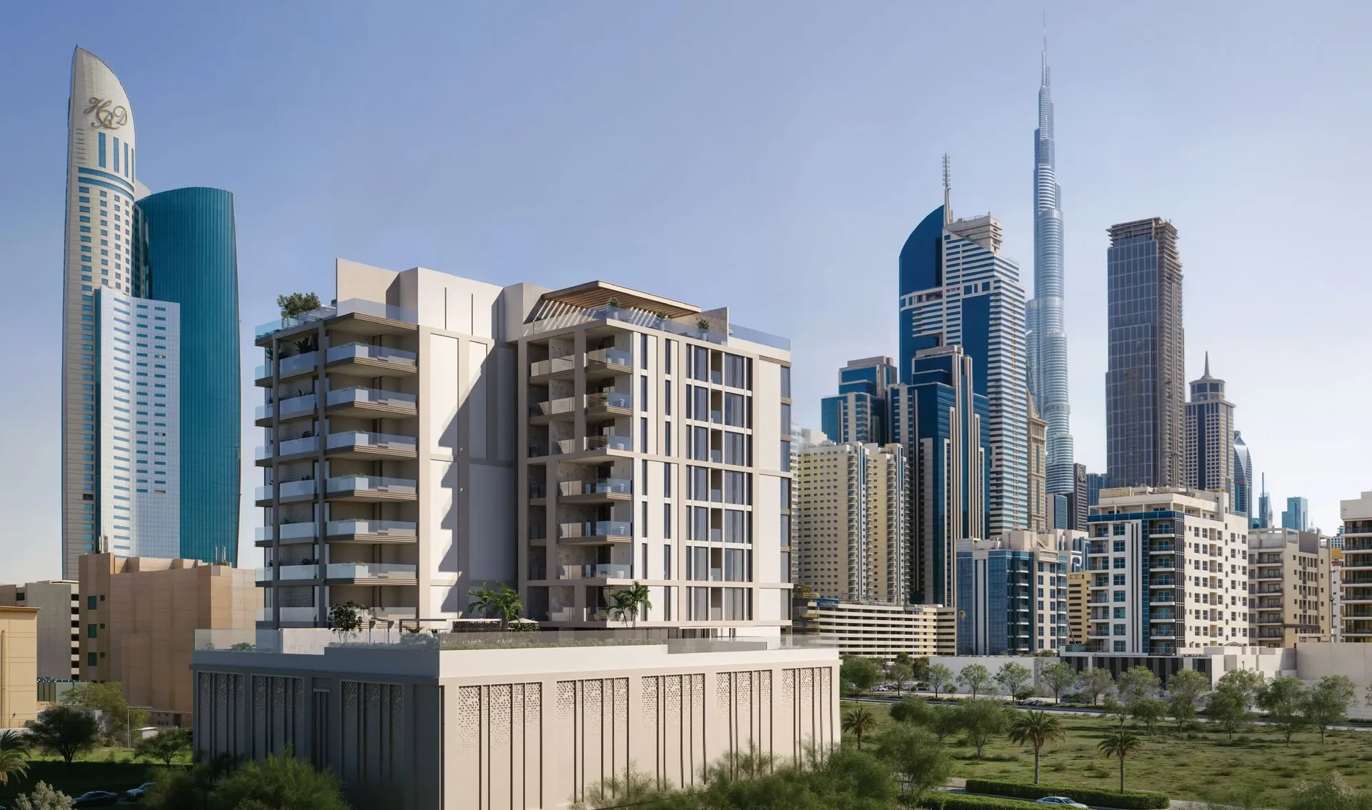 Exterior at The Elysian in Dubai