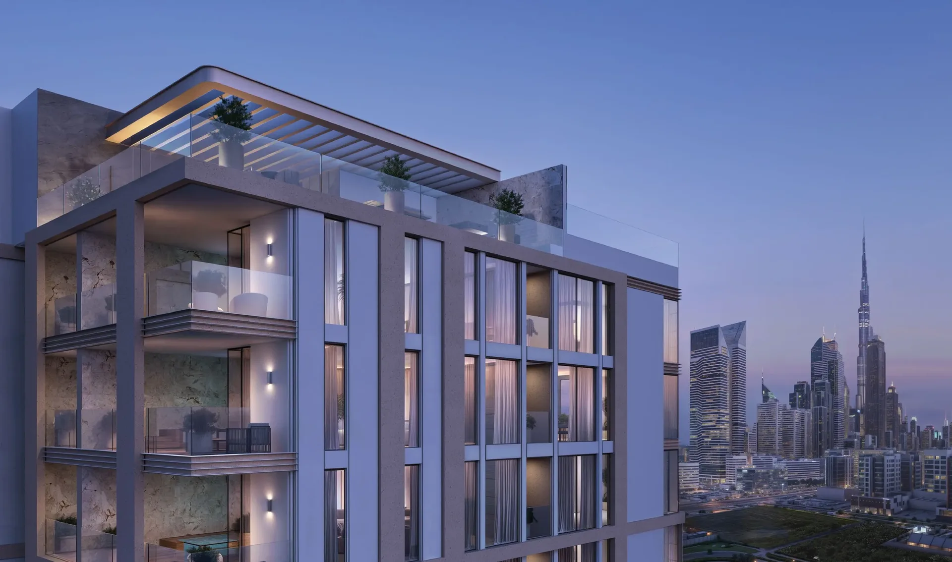 Exterior at The Elysian in Dubai