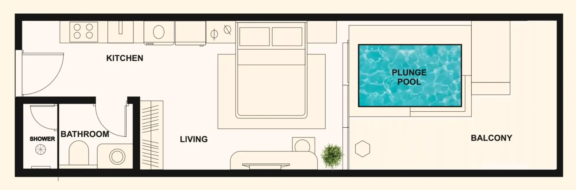 MFOUR Development The Elysian floor plan