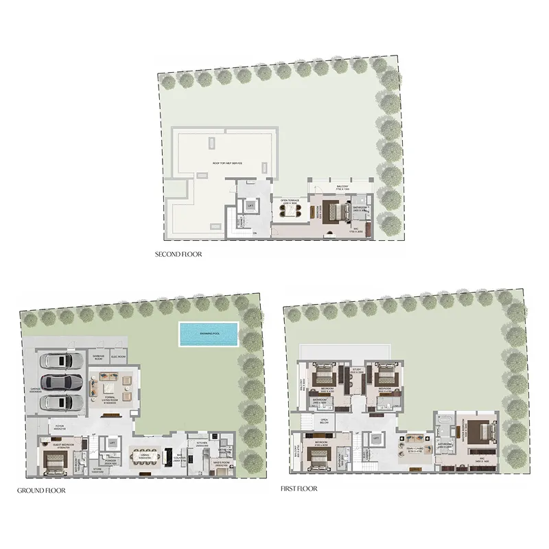 Sobha The Grove at Sobha Sanctuary floor plan
