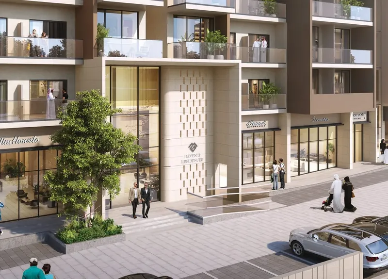 Exterior at The Haven 2 in Majan Dubai
