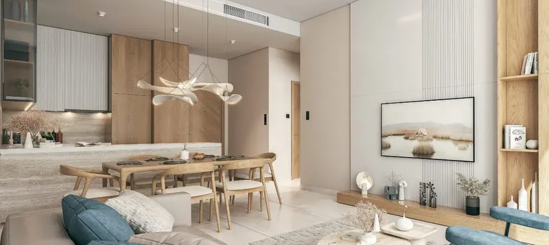 Interior at The Haven 2 in Majan Dubai