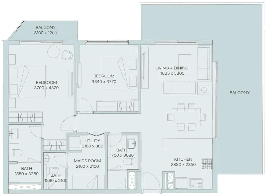Meraki Developers The Haven 3 floor plan