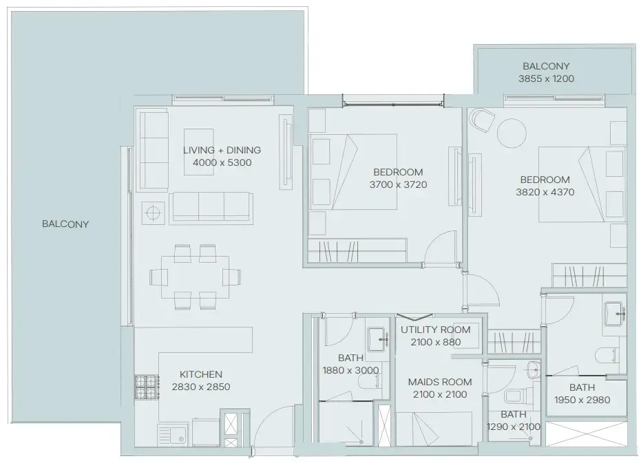 Meraki Developers The Haven 3 floor plan
