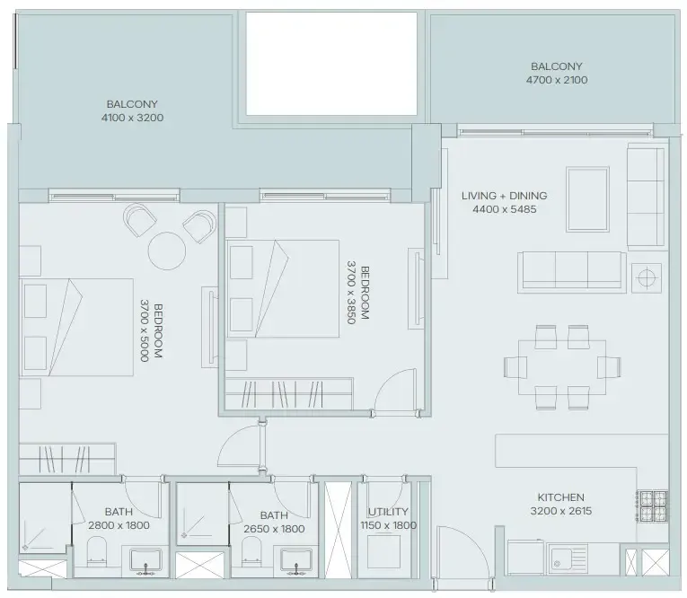 Meraki Developers The Haven 3 floor plan