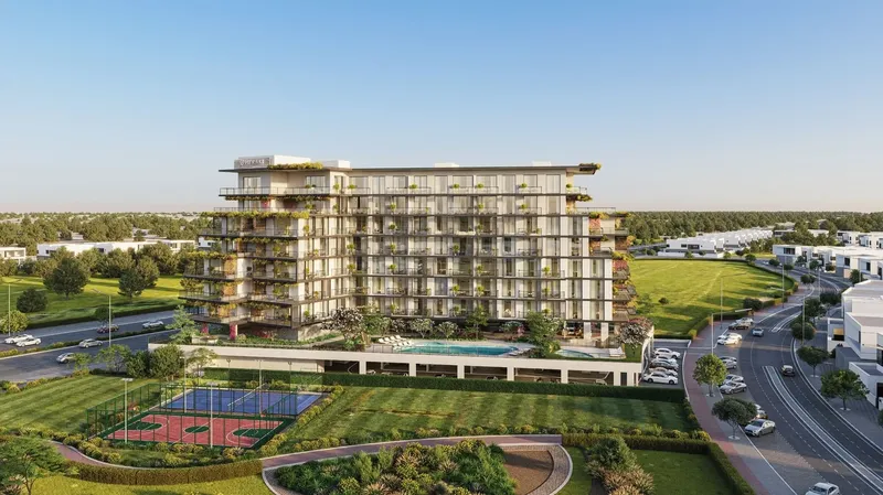 Exterior at The Haven 3 in Majan Dubai