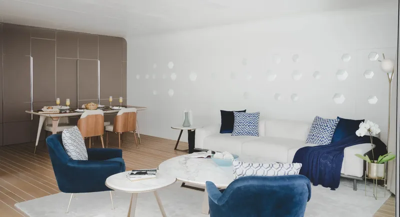 Interior at The Heart of Europe - Honeymoon Island and The Floating Seahorse in World of Islands Dubai