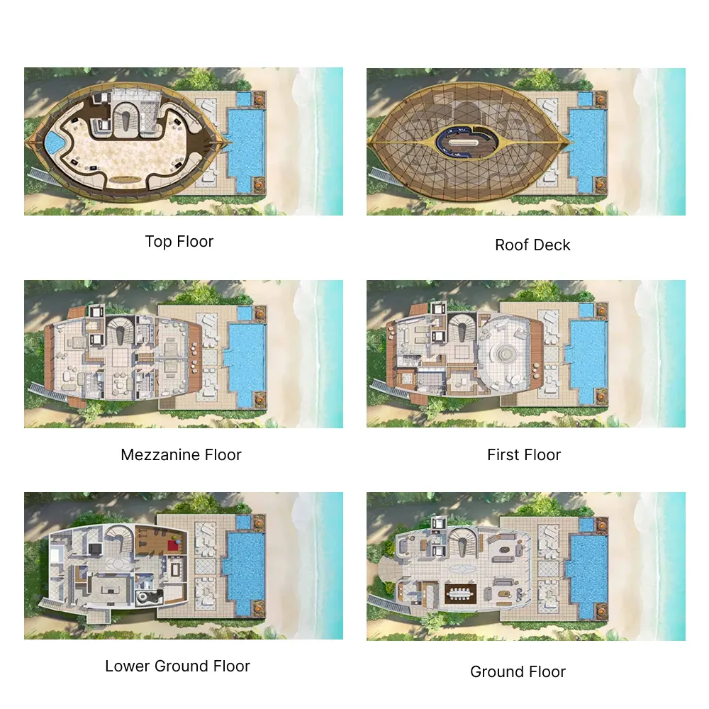 THOE The Heart of Europe - Sweden Island floor plan