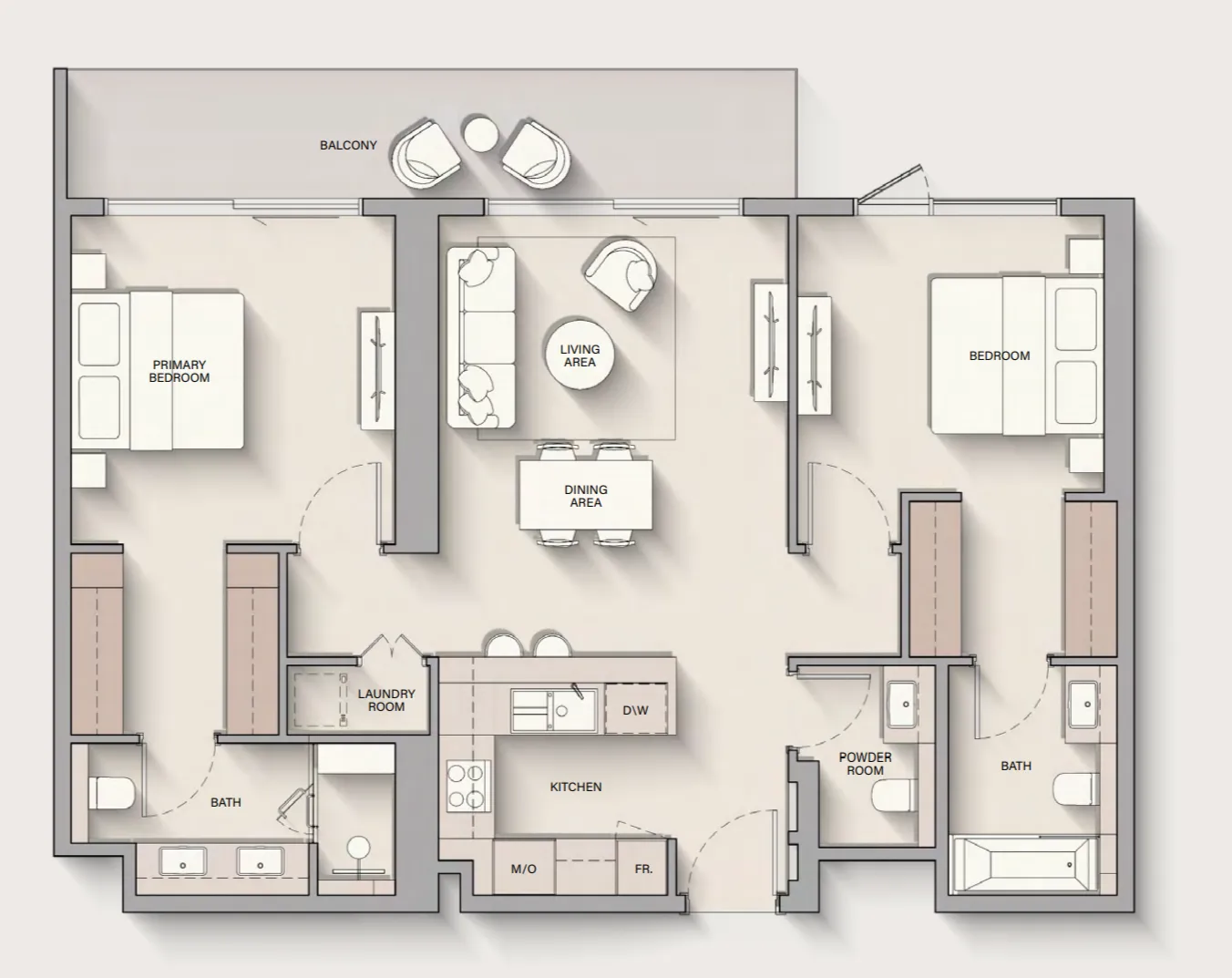 Ellington The Hillgate floor plan