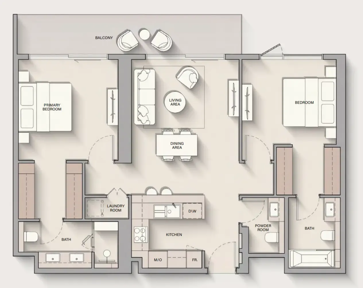 Ellington The Hillgate floor plan