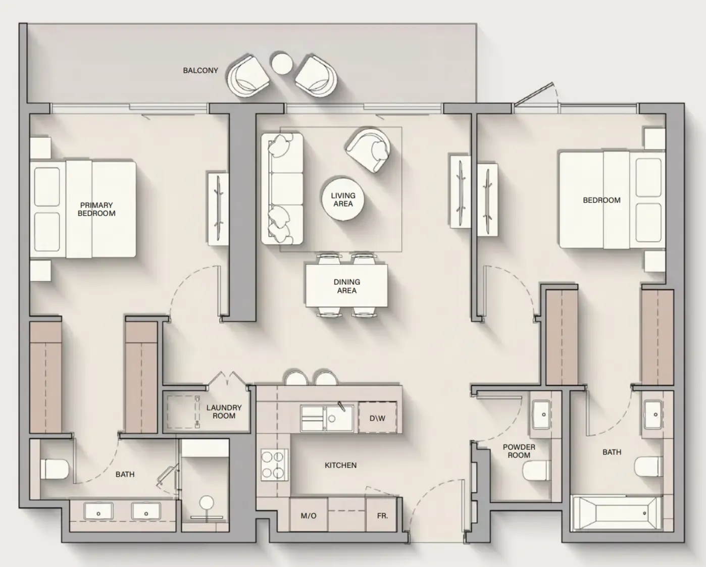 Ellington The Hillgate floor plan