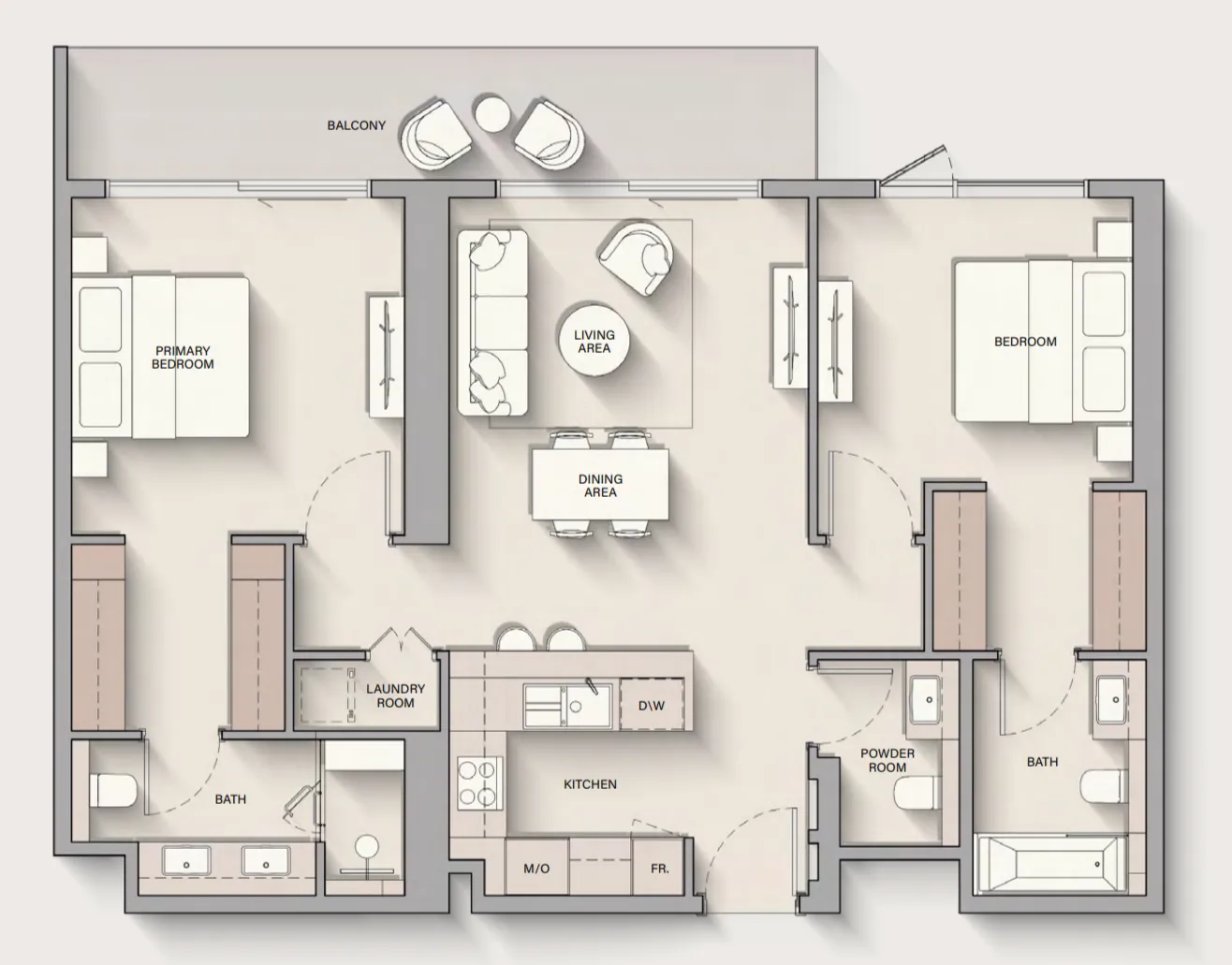 Ellington The Hillgate floor plan