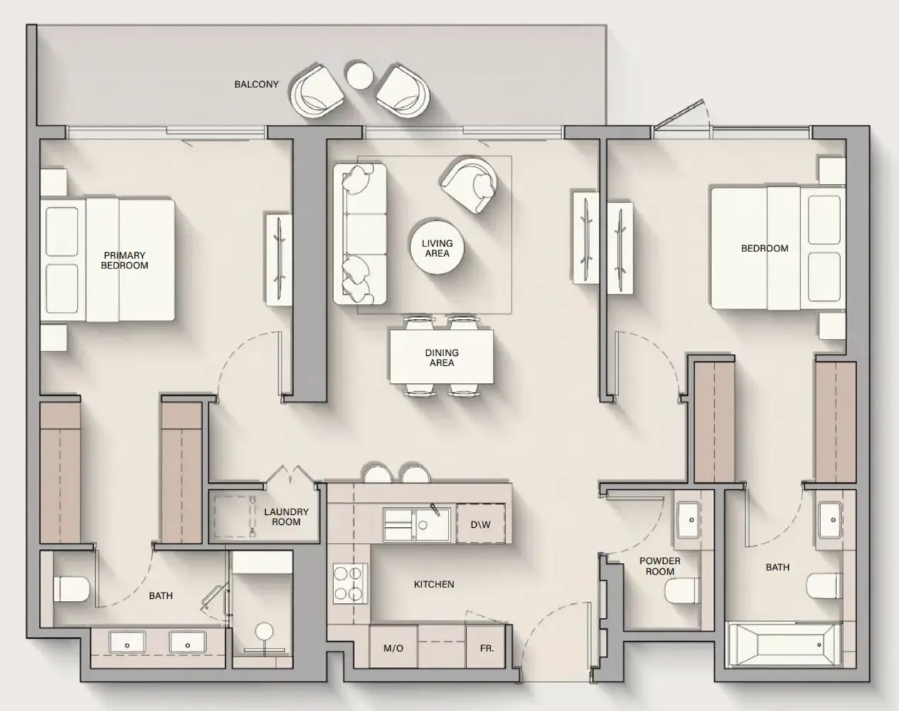 Ellington The Hillgate floor plan