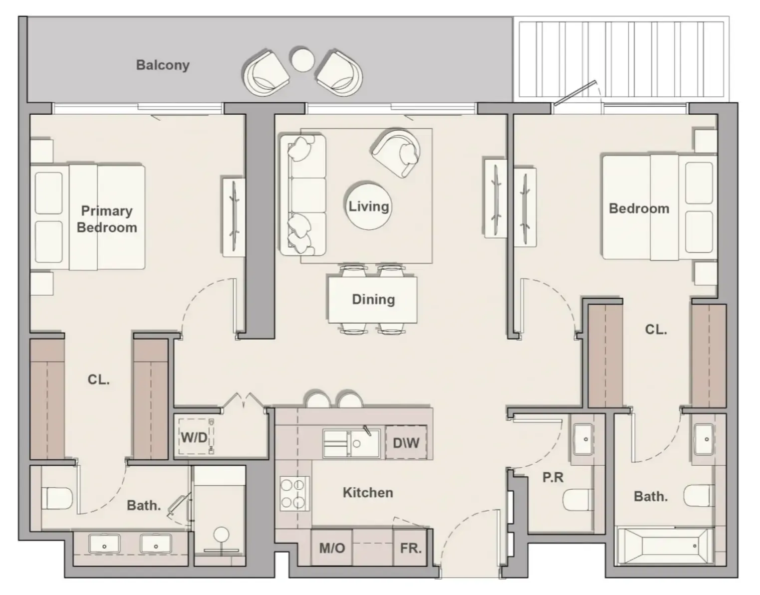 Ellington The Hillgate floor plan