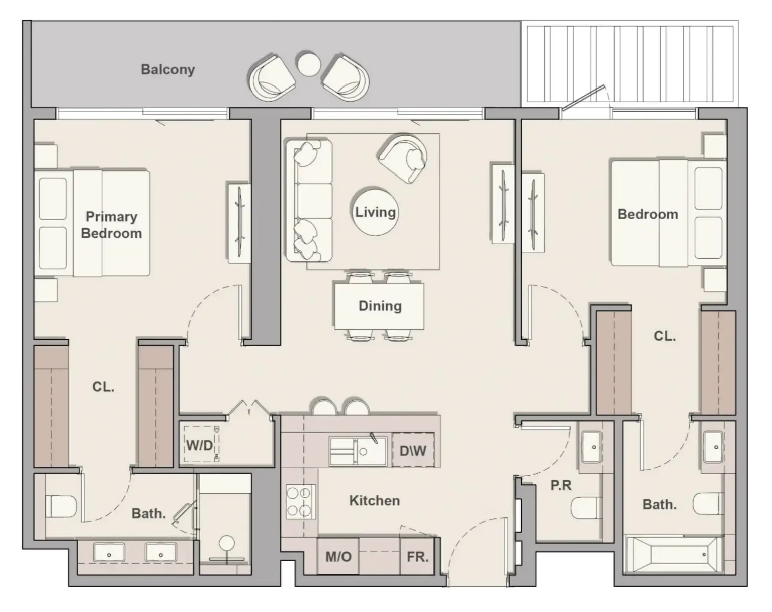 Ellington The Hillgate floor plan