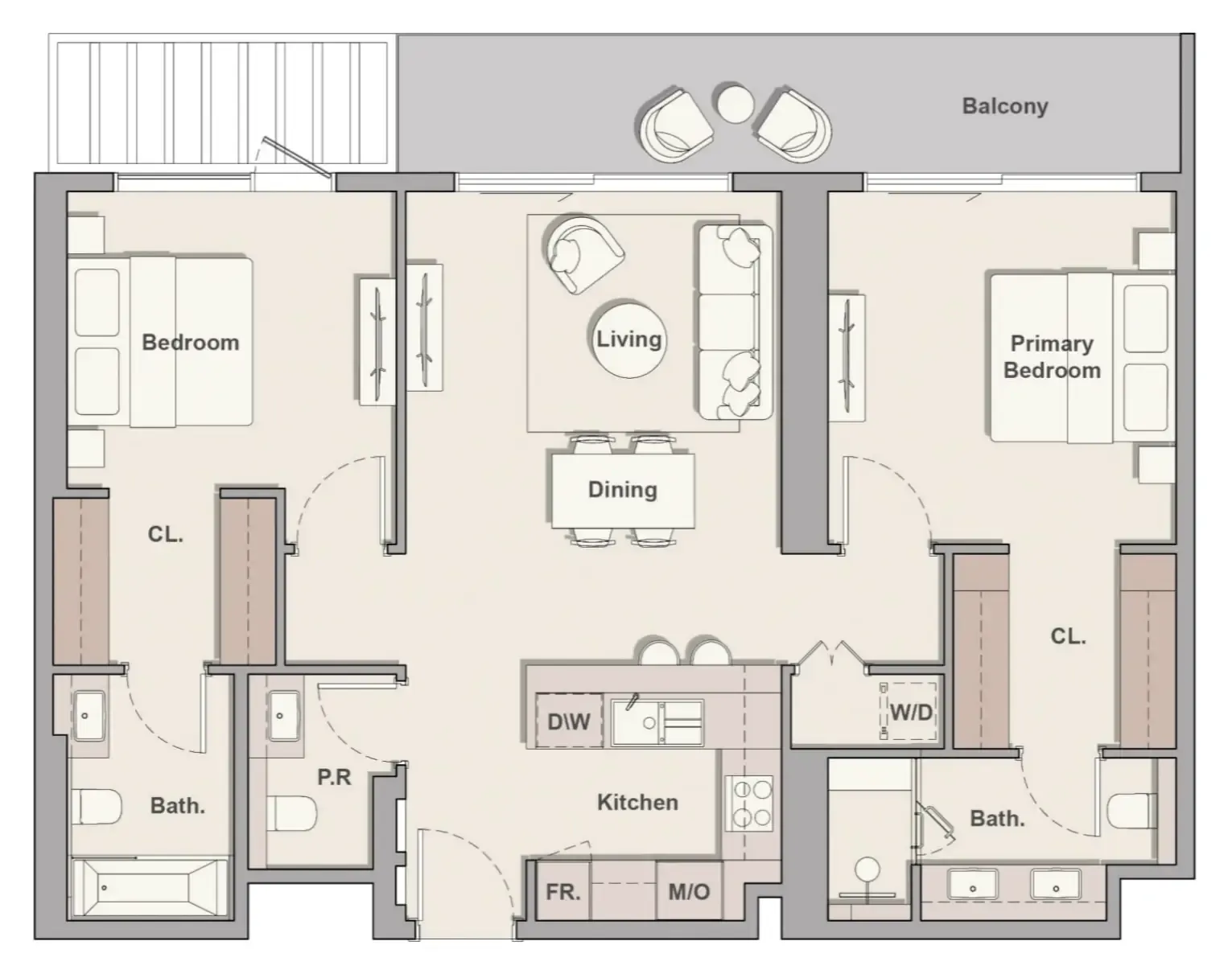 Ellington The Hillgate floor plan