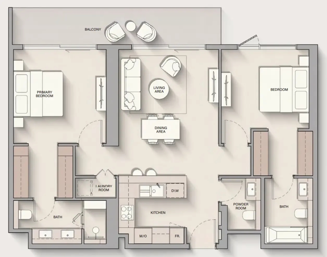 Ellington The Hillgate floor plan