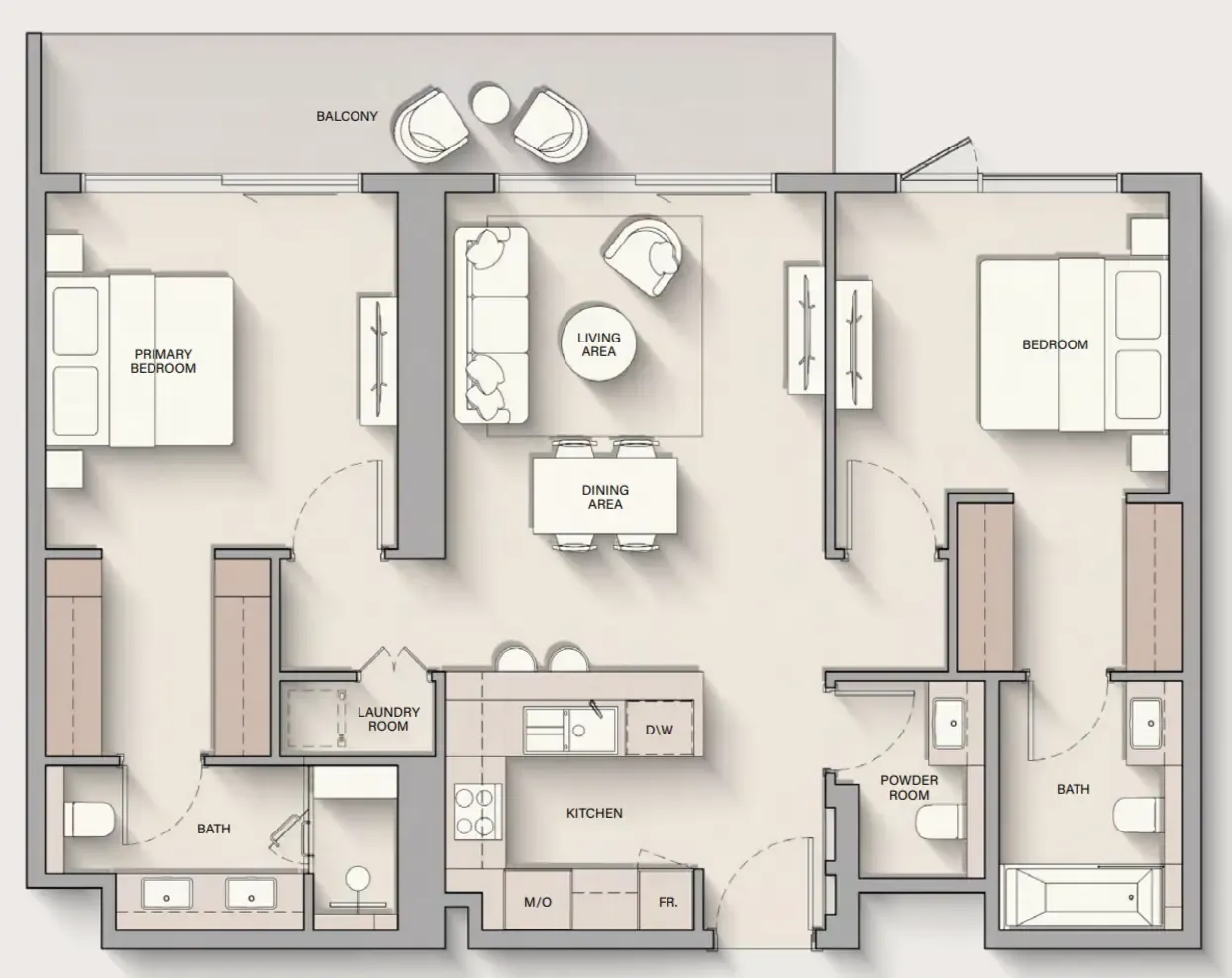 Ellington The Hillgate floor plan